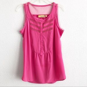 Vera Wang Sleeveless Pink Top. Sz XS.